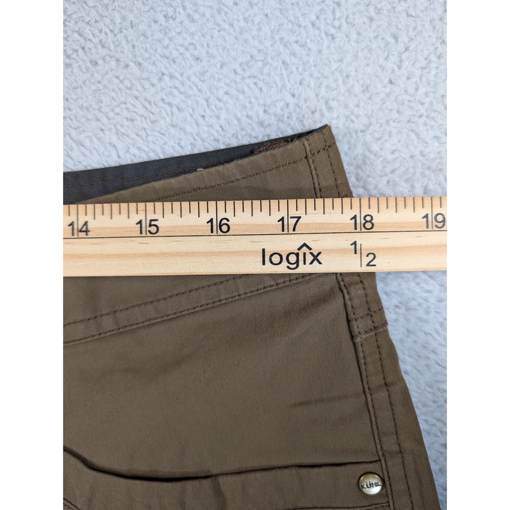 KUHL Revolvr Driftwood Brown Stretch Full Fit Outdoor Hiking Pants Men 34x34 NEW - Picture 4 of 9